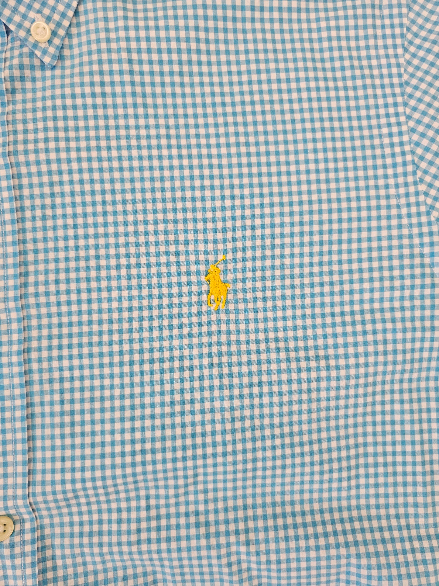 Polo Ralph Lauren baby blue button down shirt Mens size M