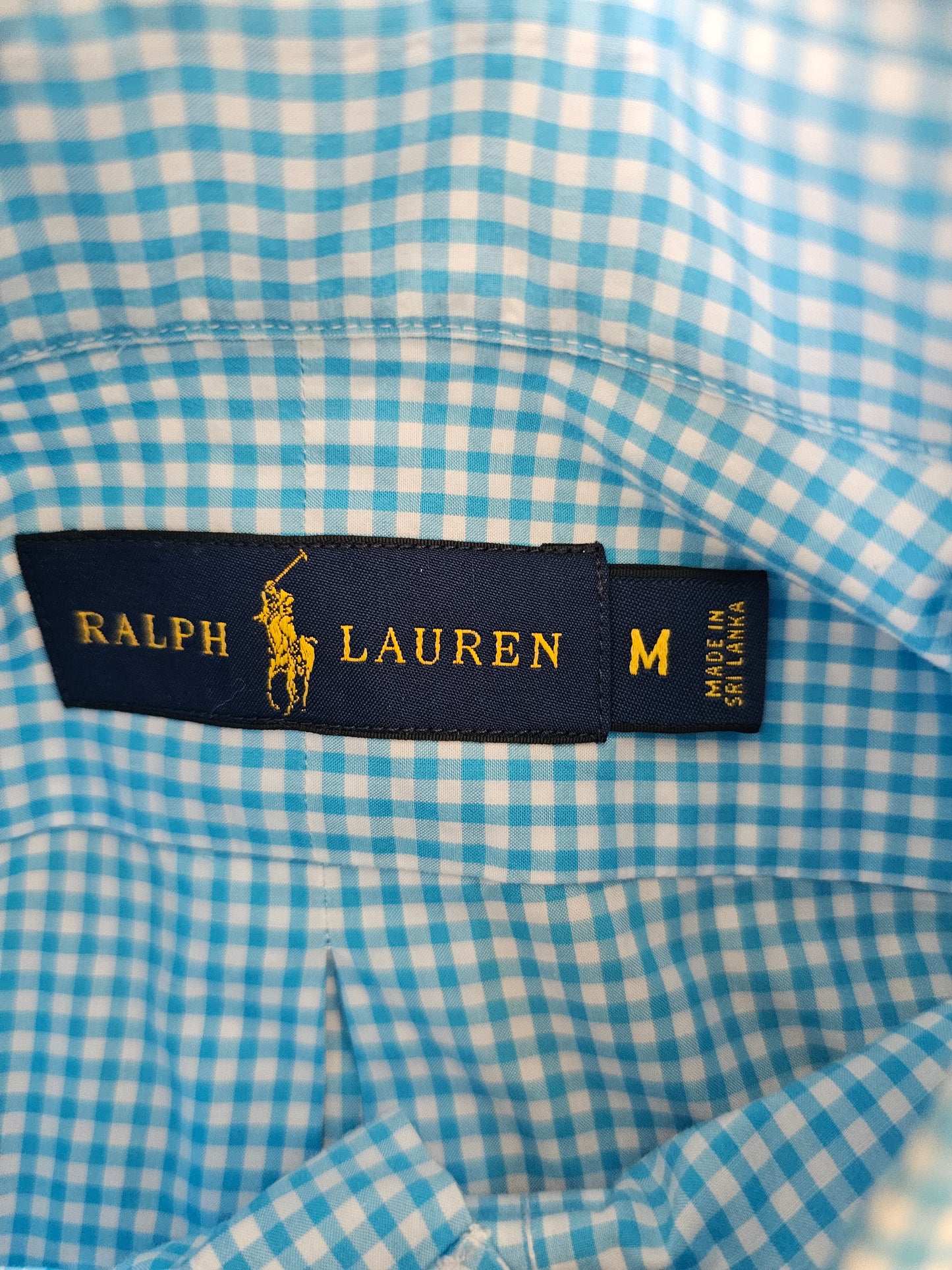 Polo Ralph Lauren baby blue button down shirt Mens size M