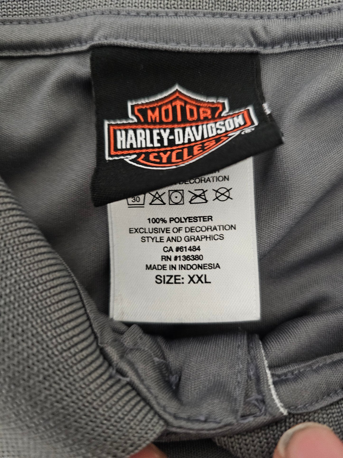 Harley Davidson polo shirt mens size 2XL