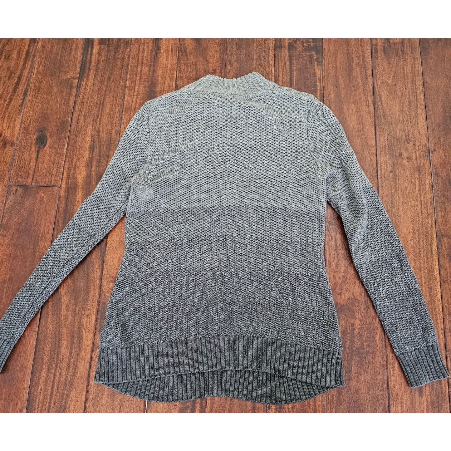 Harley Davidson gray cable knit sweater womens size L