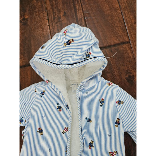 Polo Ralph Lauren bear pattern infant robe size 6 months