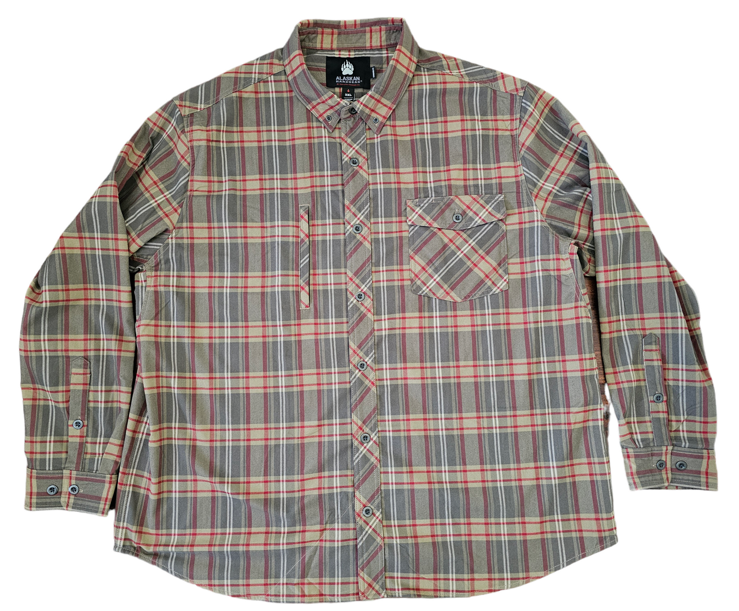 Alaskan hardgear by Duluth flannel shirt mens size 3XL