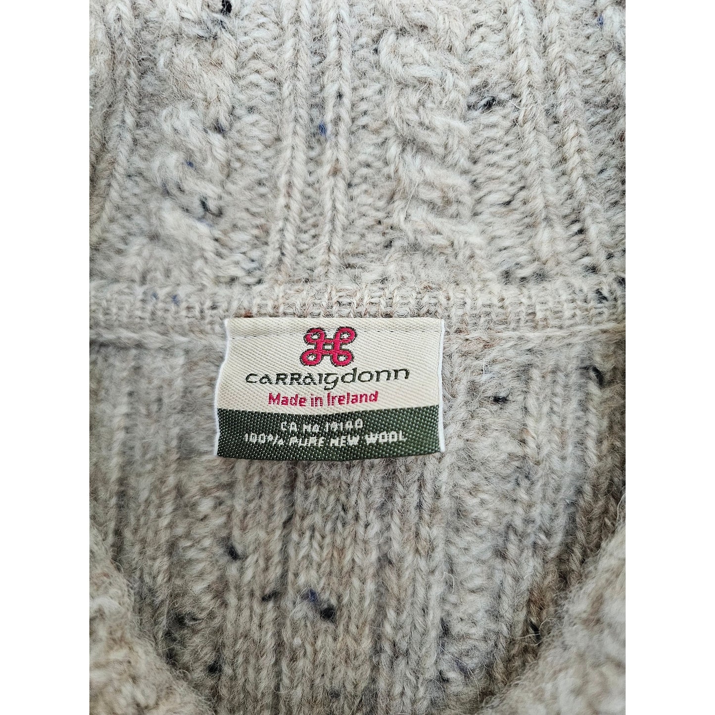 Carraig Donn wool cardigan womens size M